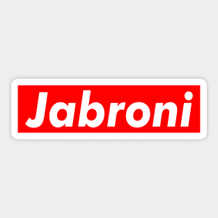 Jabroni Sticker